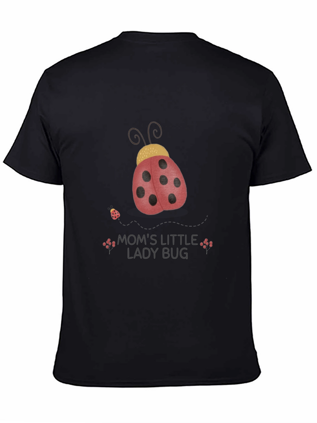 Moms Little Ladybug Graphic Tee