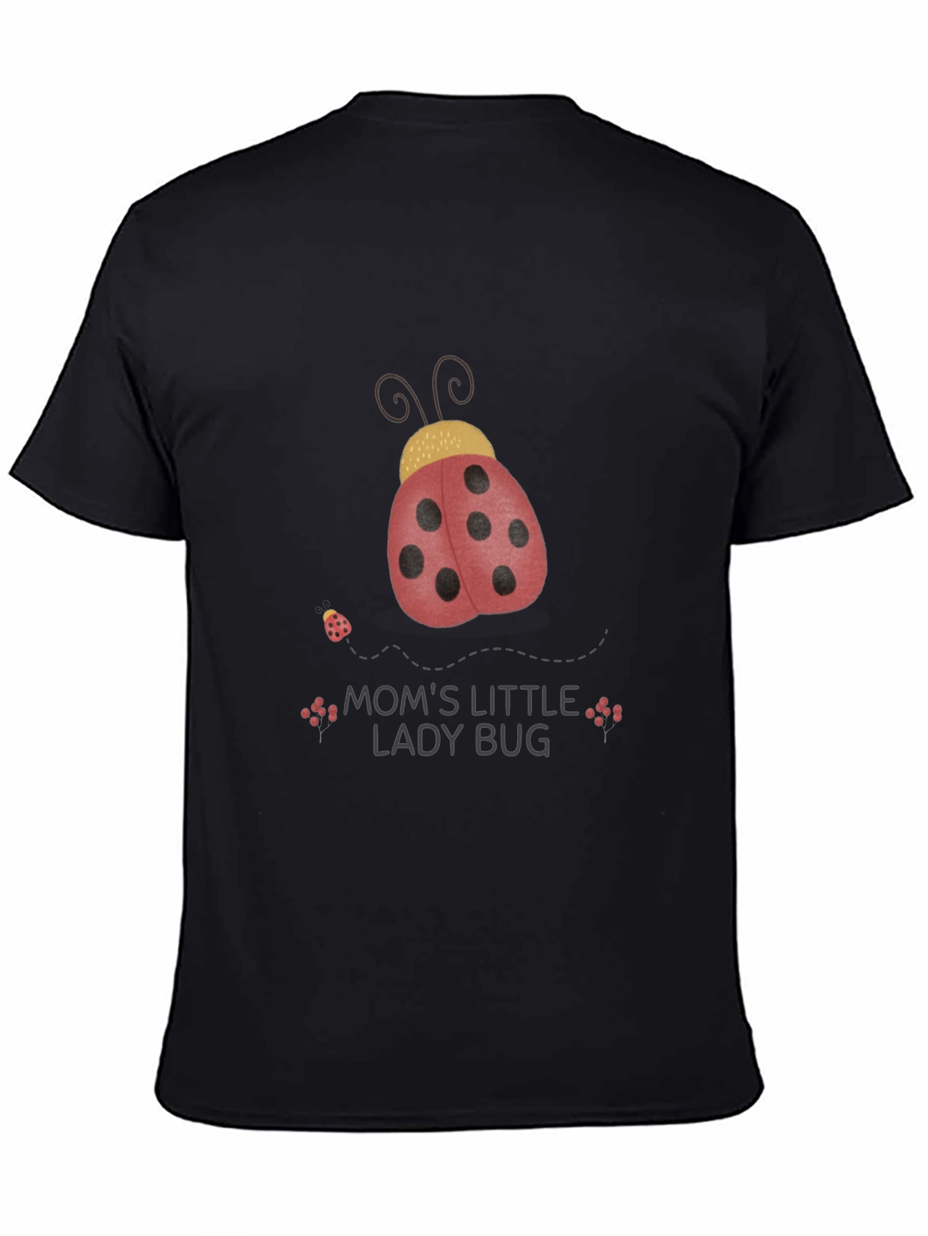 Moms Little Ladybug Graphic Tee
