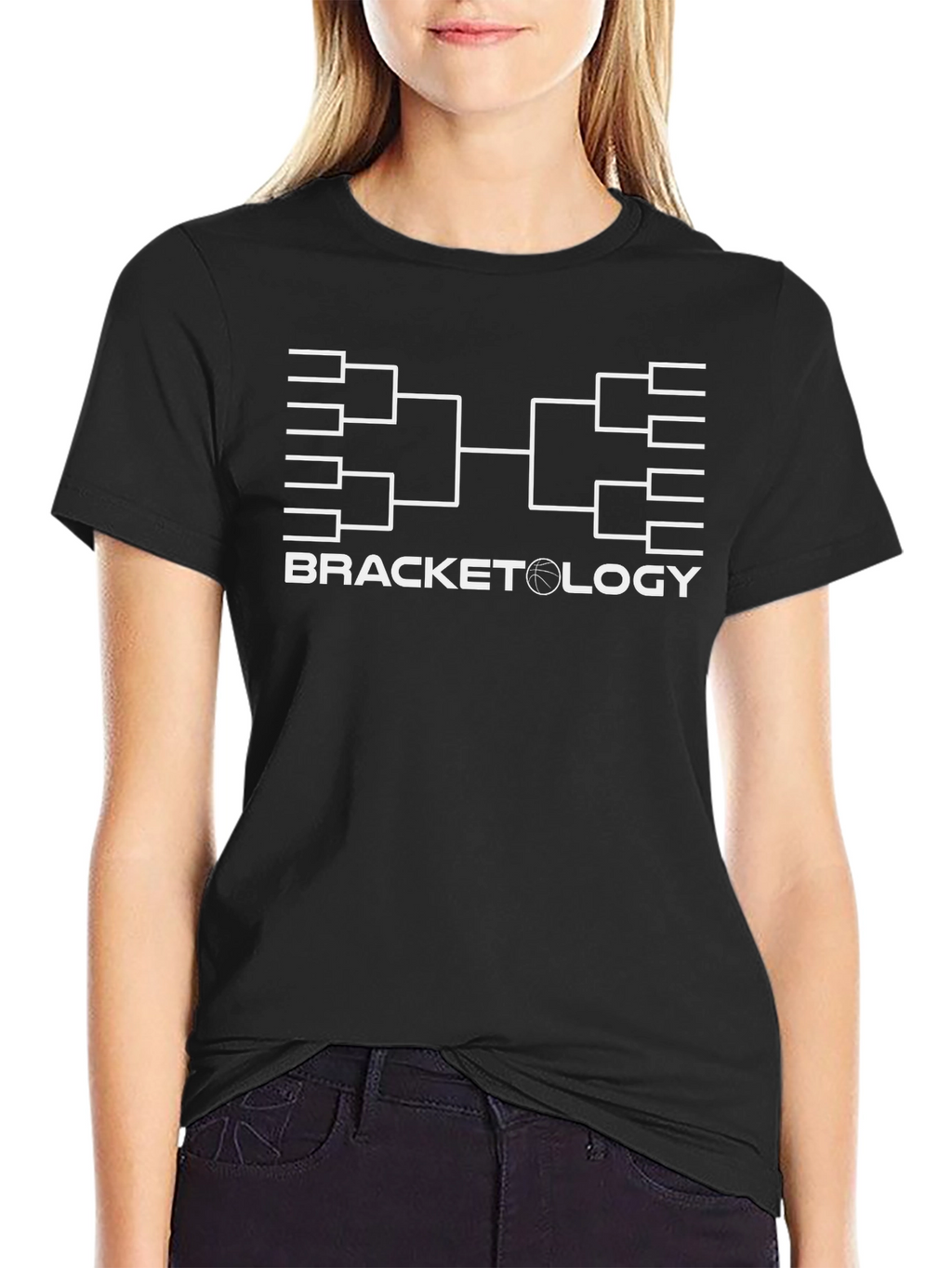 Bracketology Black T-Shirt