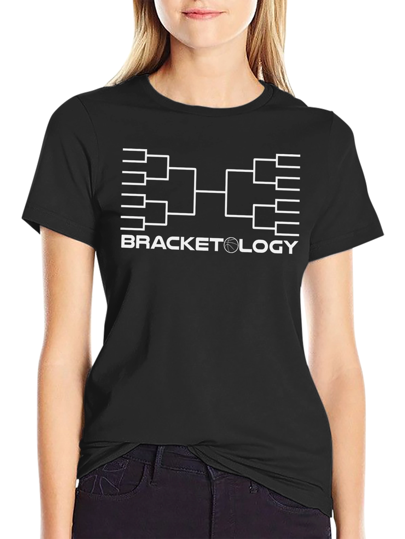 Bracketology Black T-Shirt