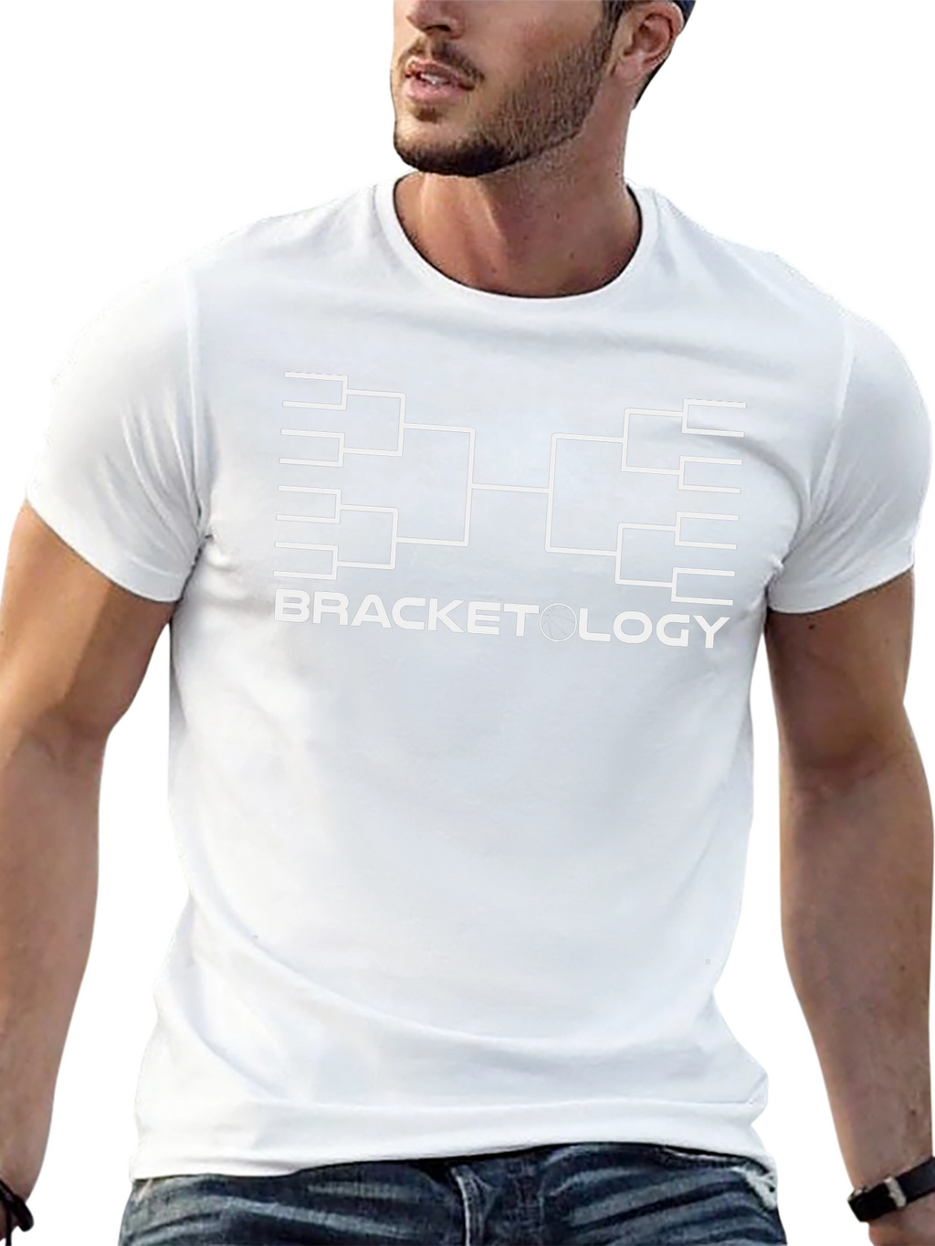 Bracketology Black T-Shirt