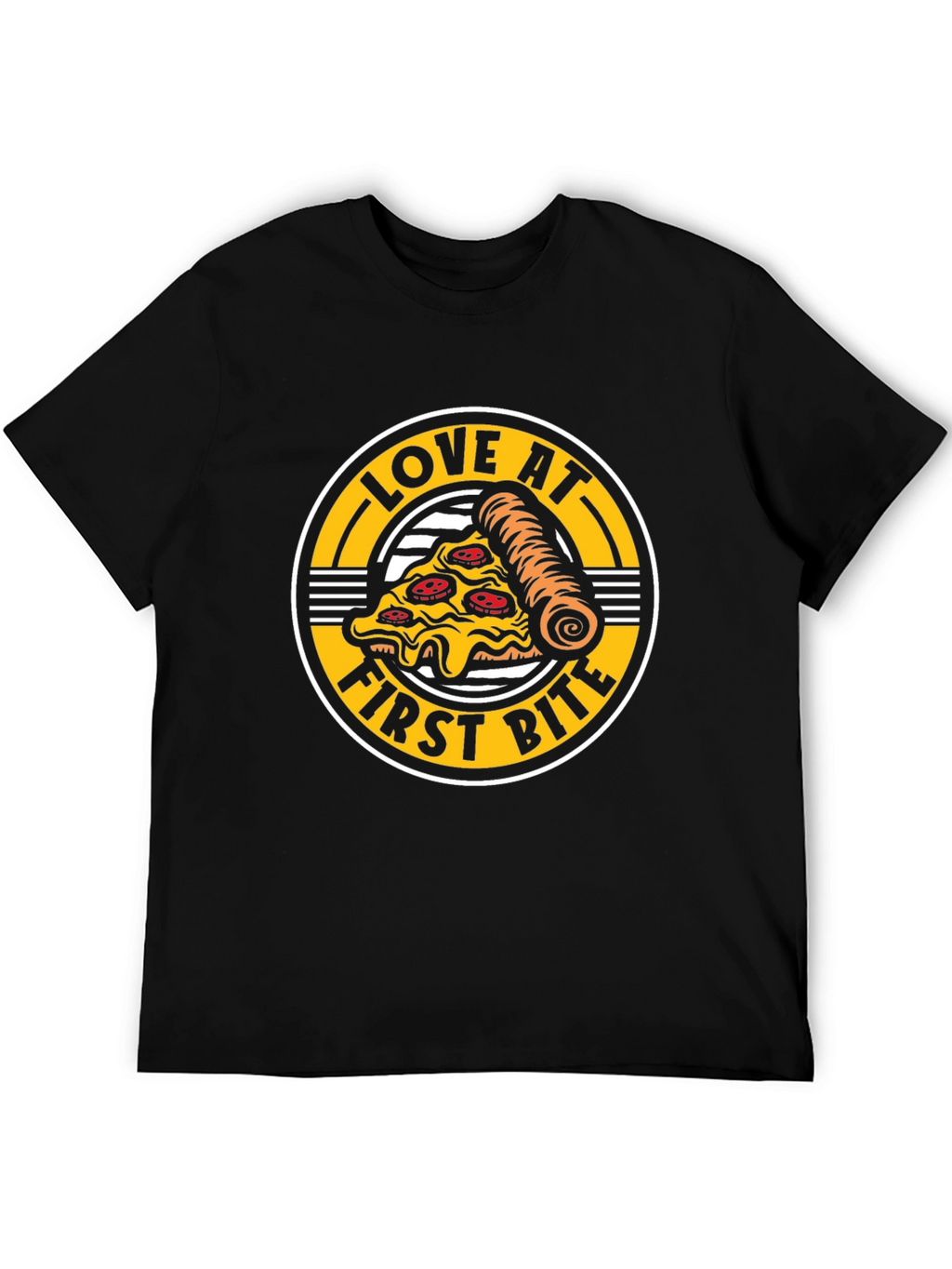 Love at First Bite Pizza Graphic Tee