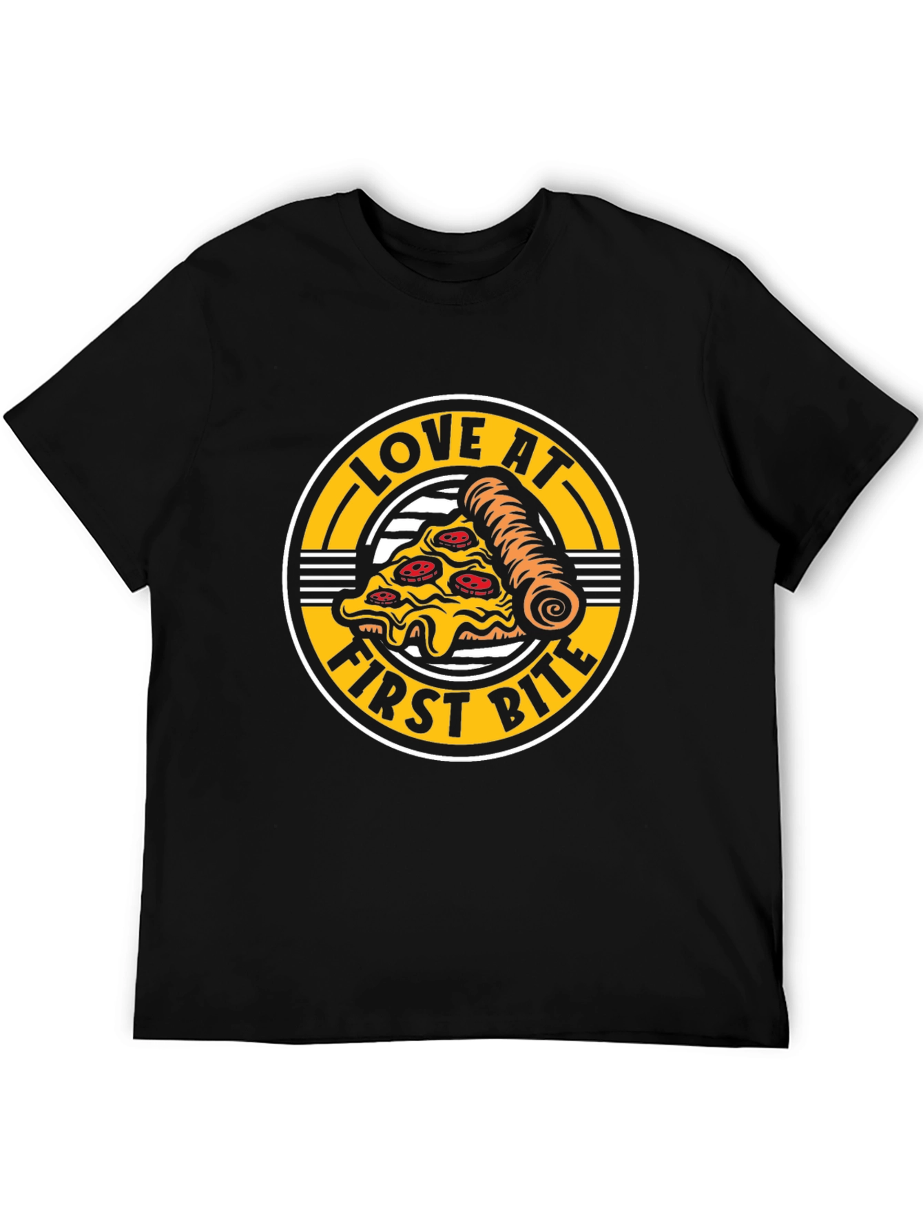 Love at First Bite Pizza Graphic Tee