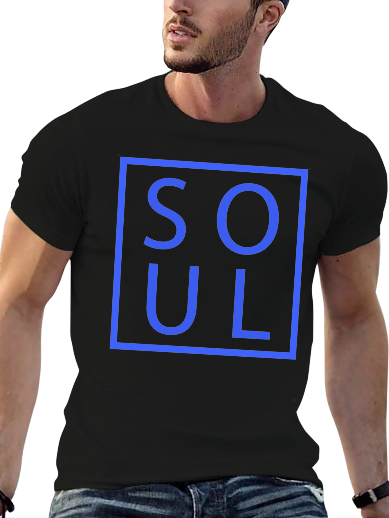 Soul Graphic T-Shirt - Black