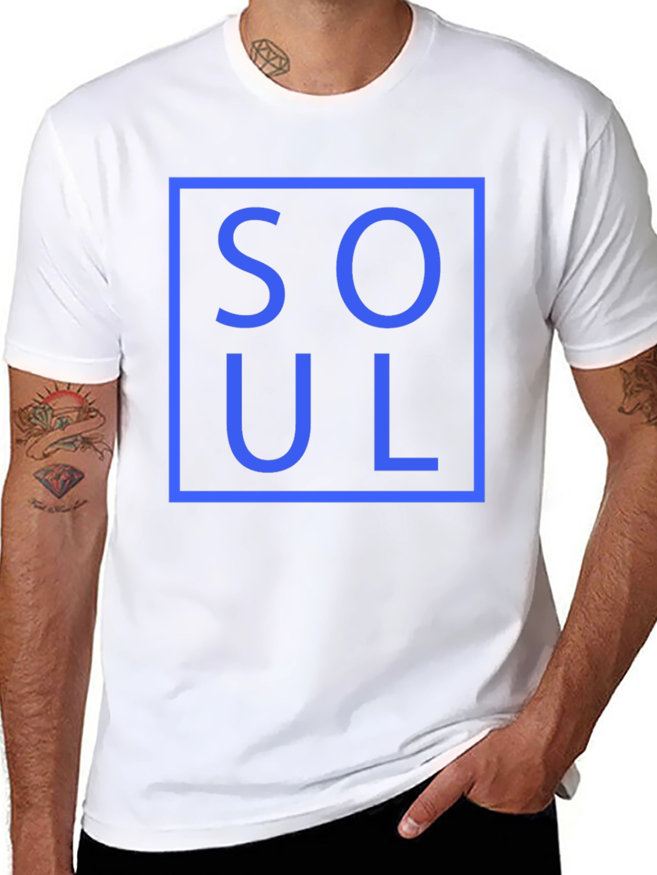 Soul Graphic T-Shirt - Black