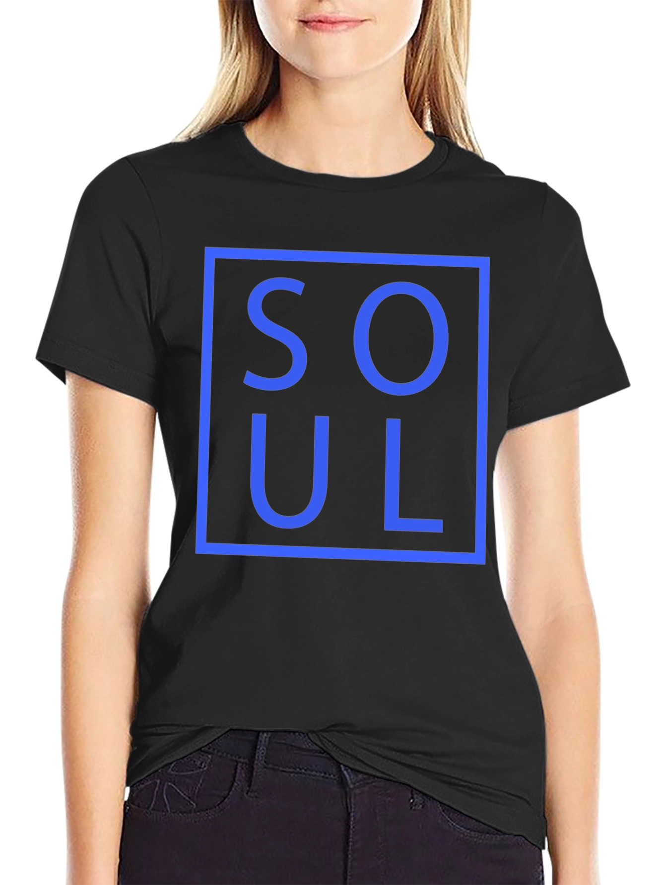 Soul Graphic T-Shirt - Black