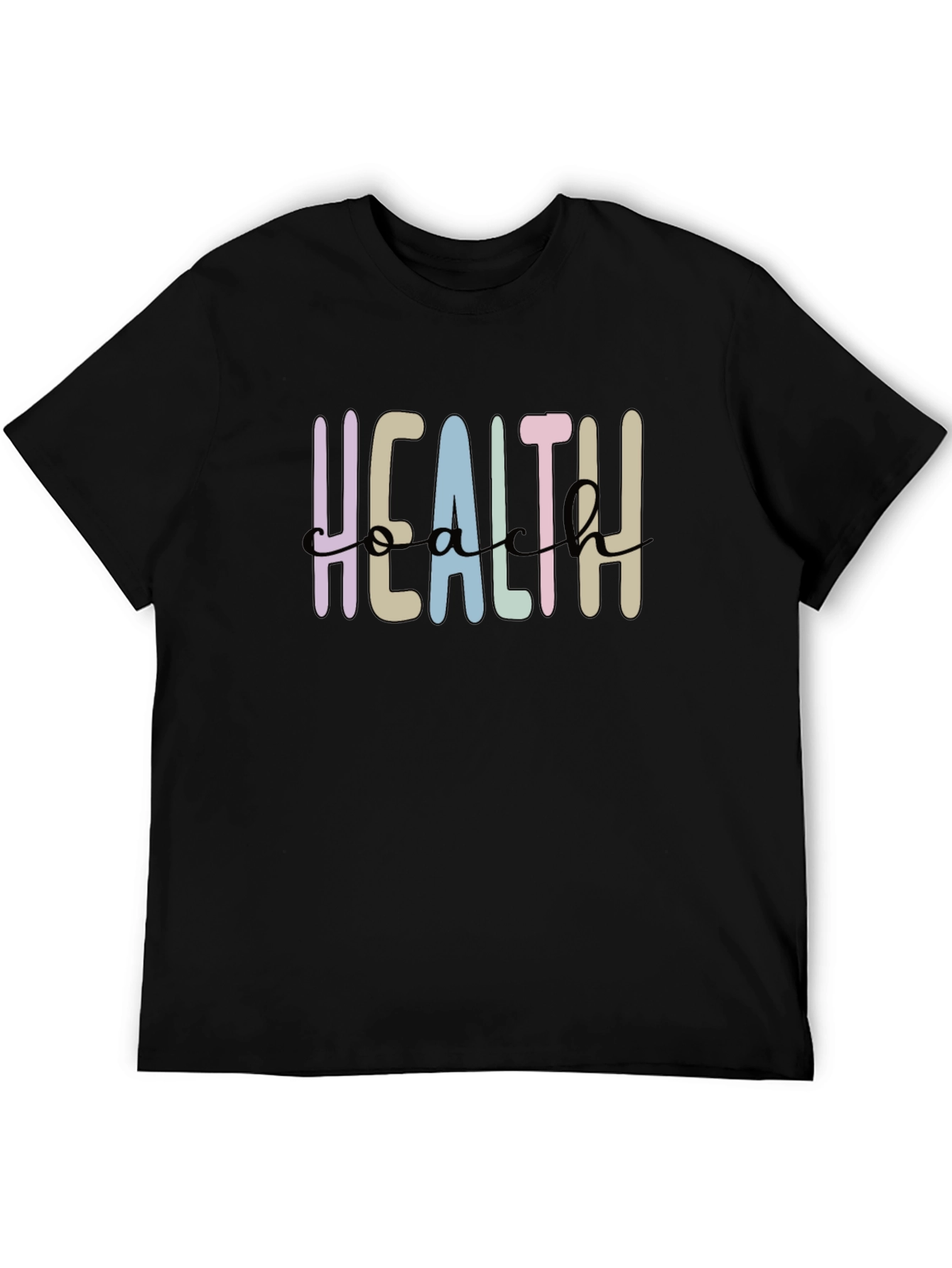 Health Coach T-Shirt - Pastel Colors