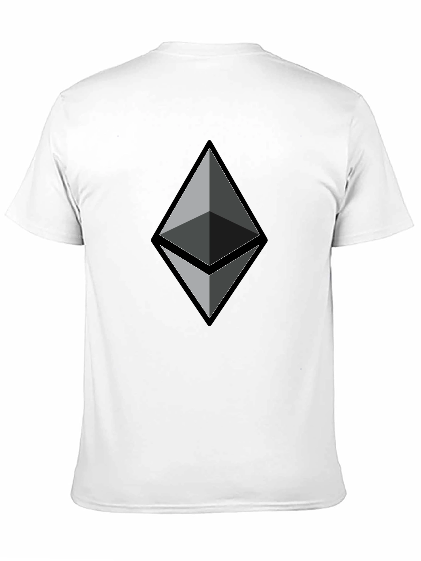 Ethereum Crypto Logo Graphic T-Shirt