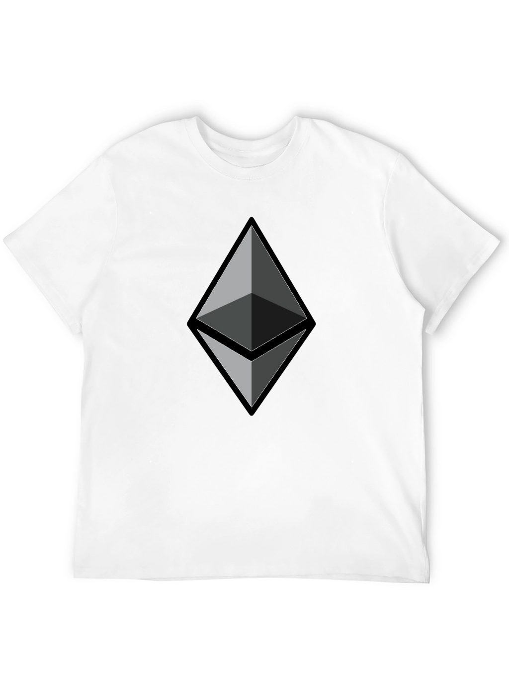 Ethereum Crypto Logo Graphic T-Shirt