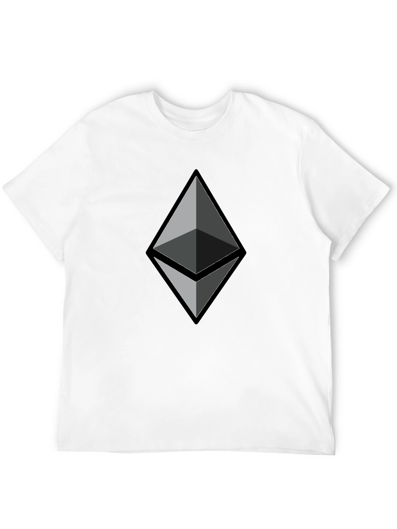 Ethereum Crypto Logo Graphic T-Shirt