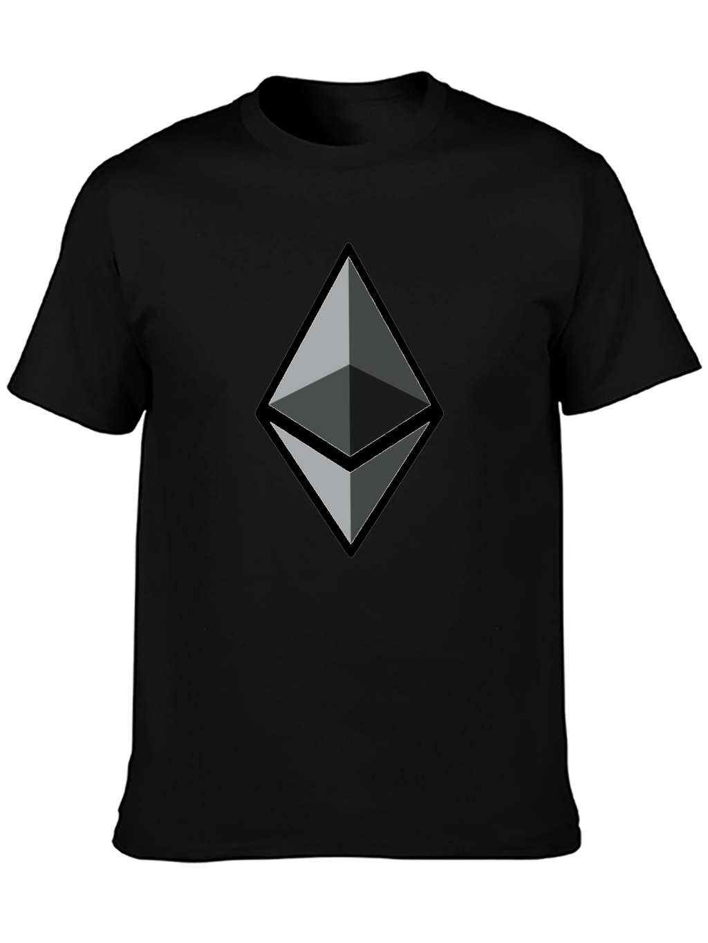 Ethereum Crypto Logo Graphic T-Shirt