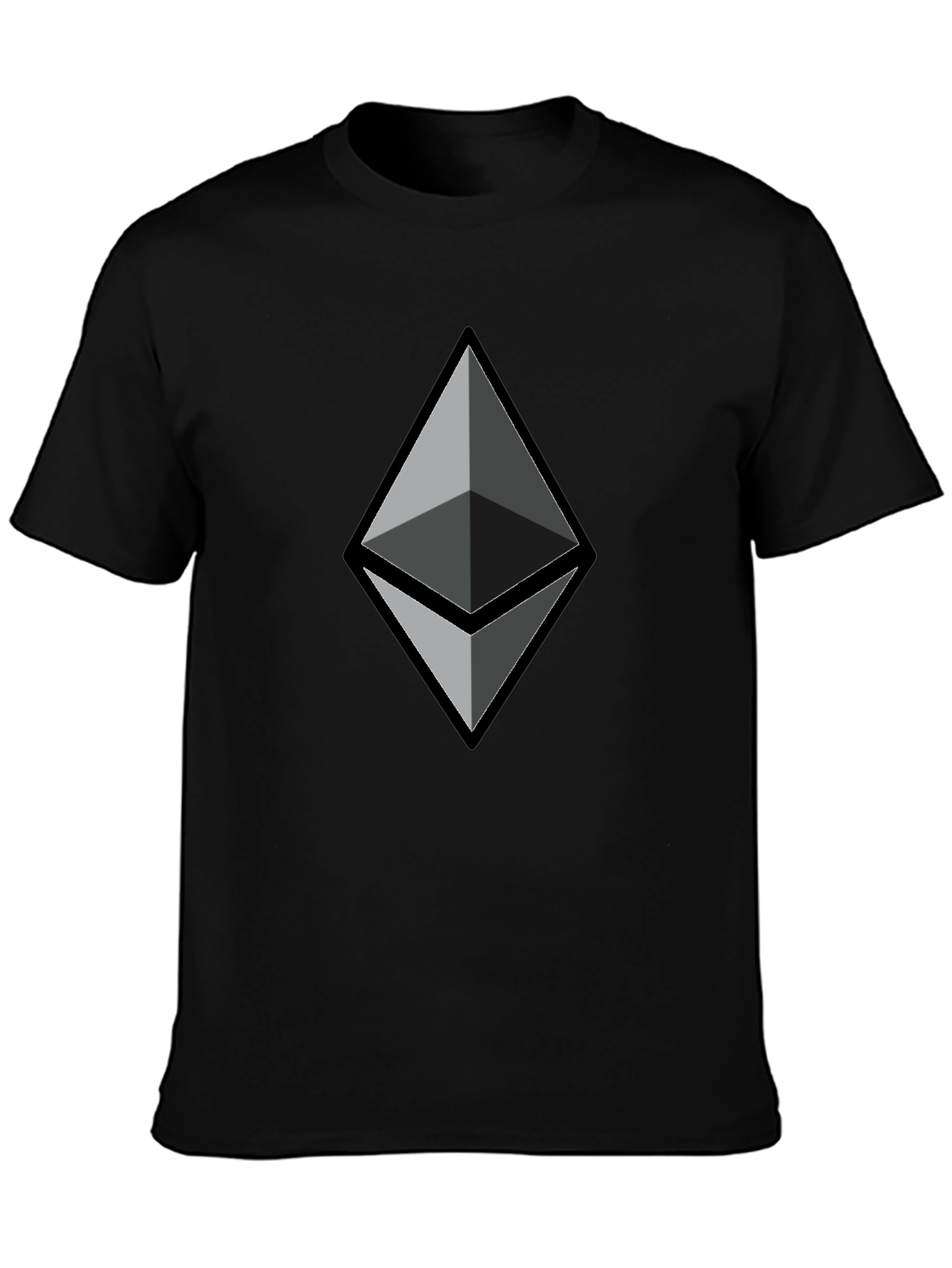 Ethereum Crypto Logo Graphic T-Shirt