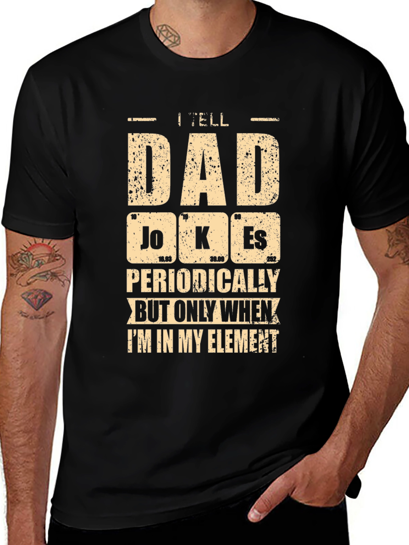 I Tell Dad Jokes Periodically Mens T-Shirt