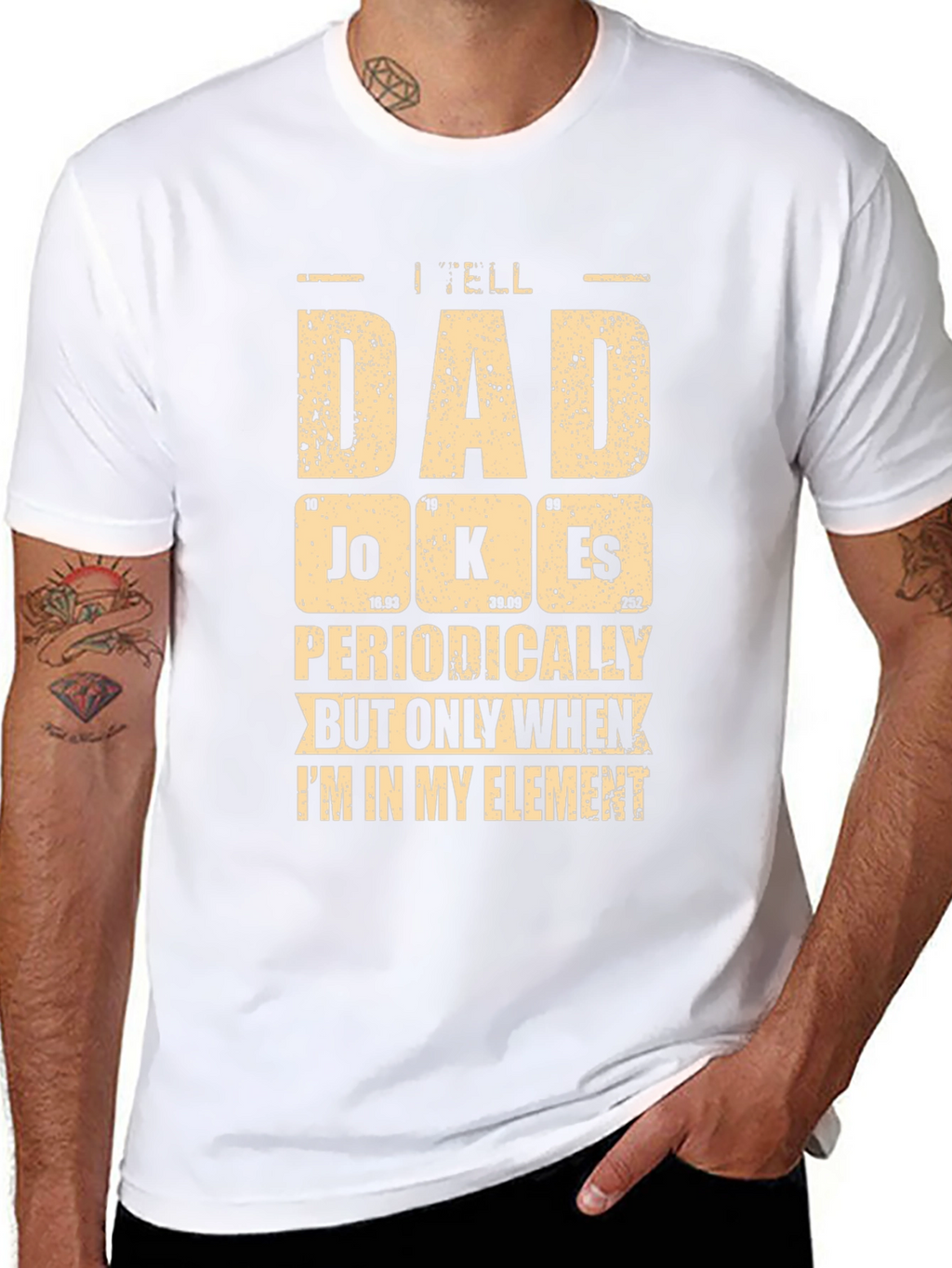 I Tell Dad Jokes Periodically Mens T-Shirt