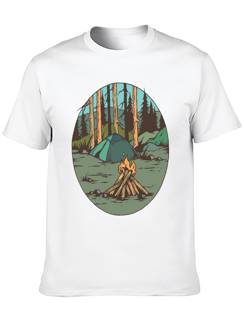 Camping Adventure Graphic Tee