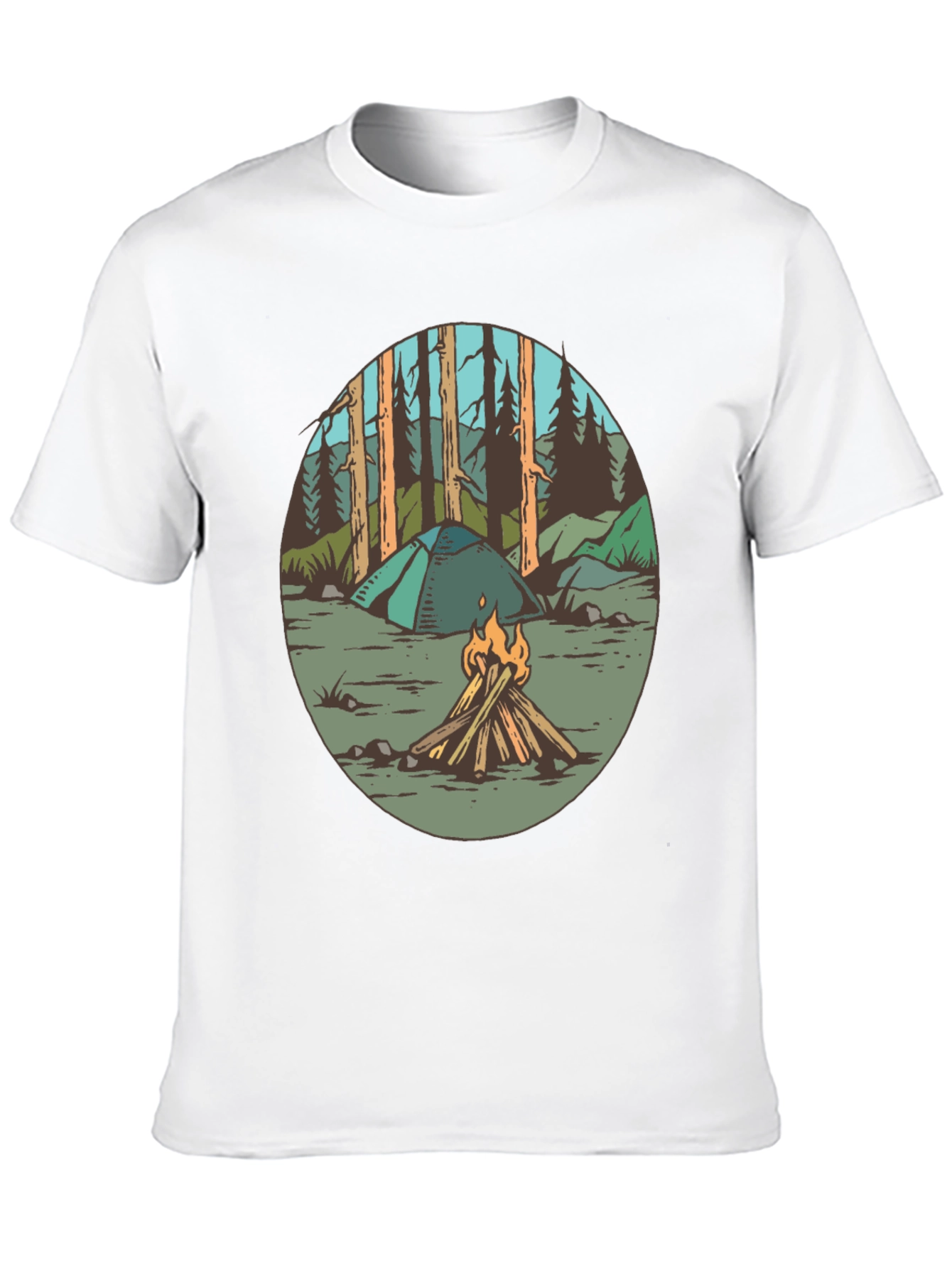 Camping Adventure Graphic Tee