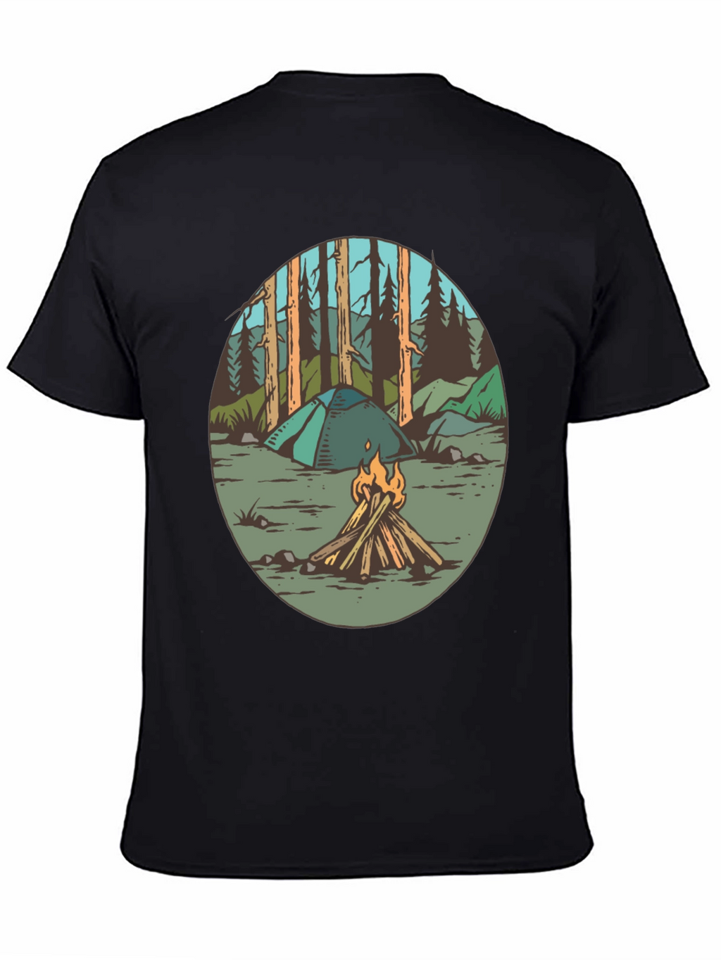 Camping Adventure Graphic Tee