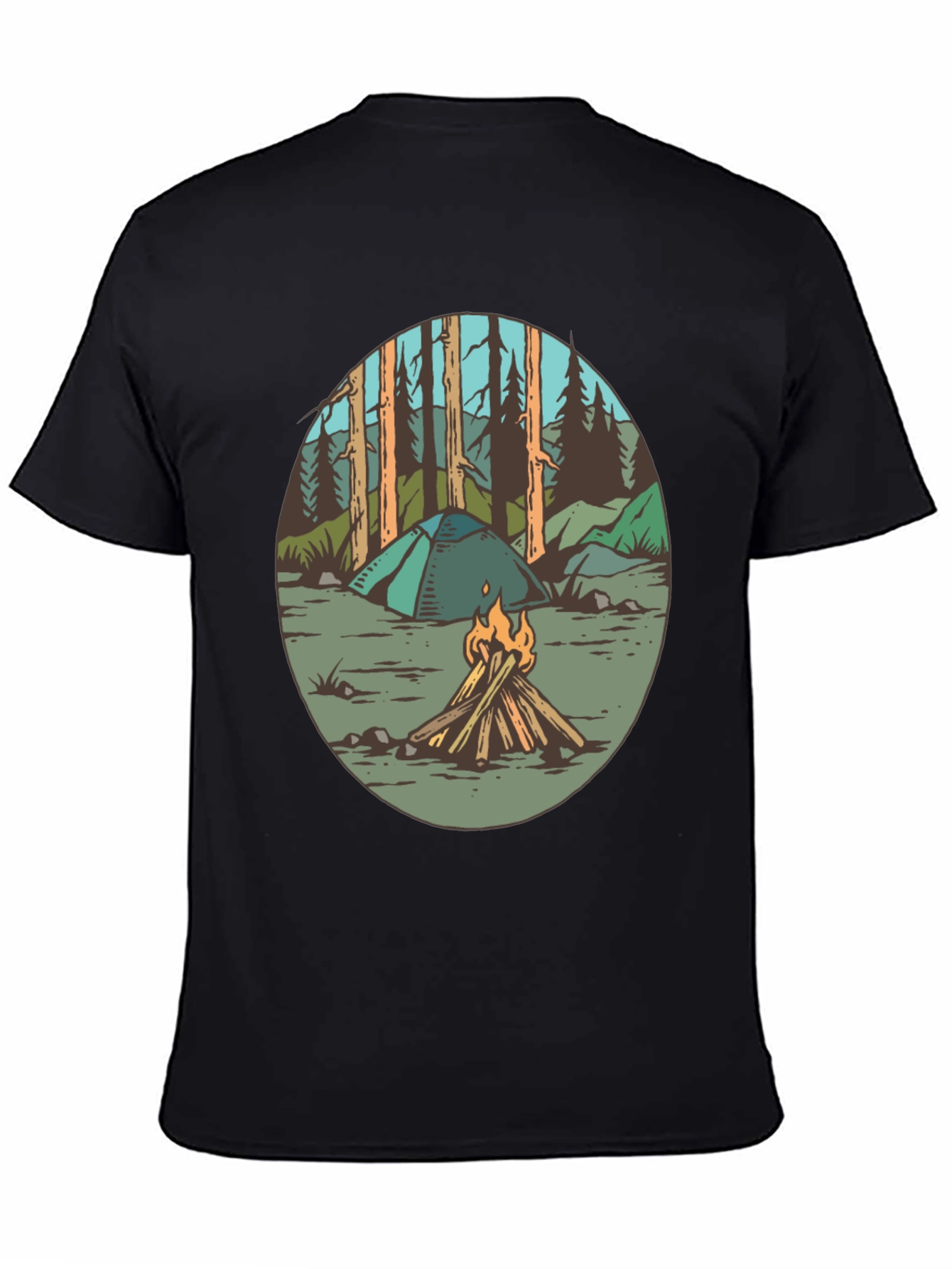 Camping Adventure Graphic Tee
