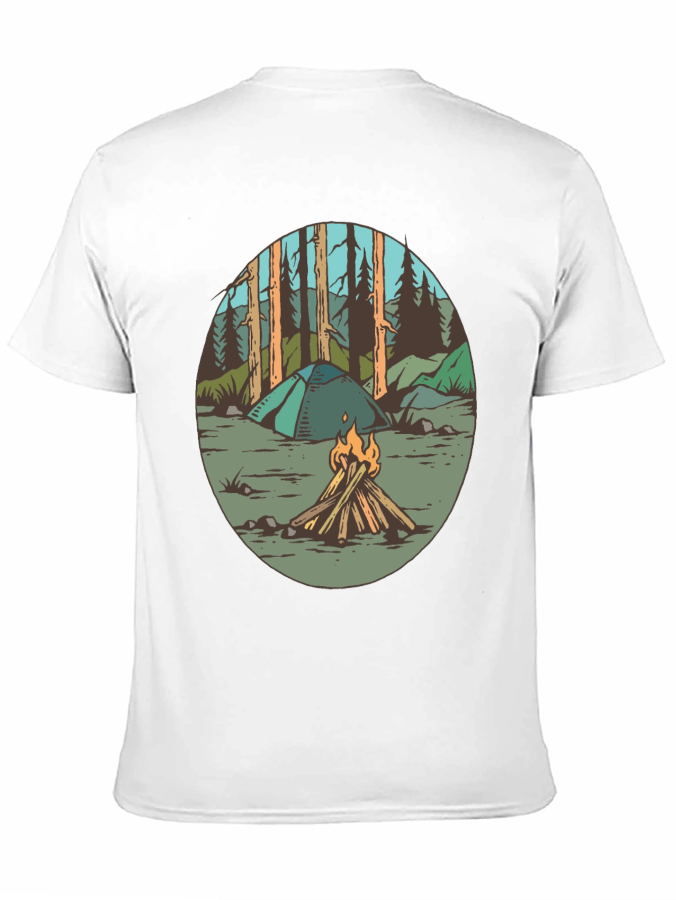 Camping Adventure Graphic Tee