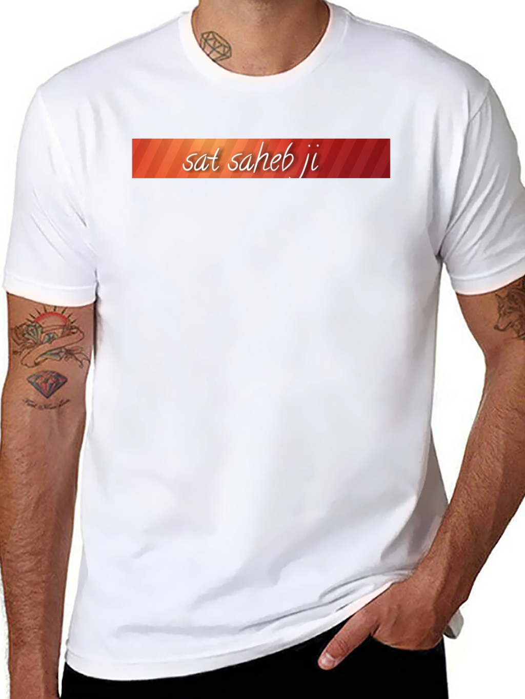 Sat Saheb Ji Graphic Tee - Stylish Casual Wear