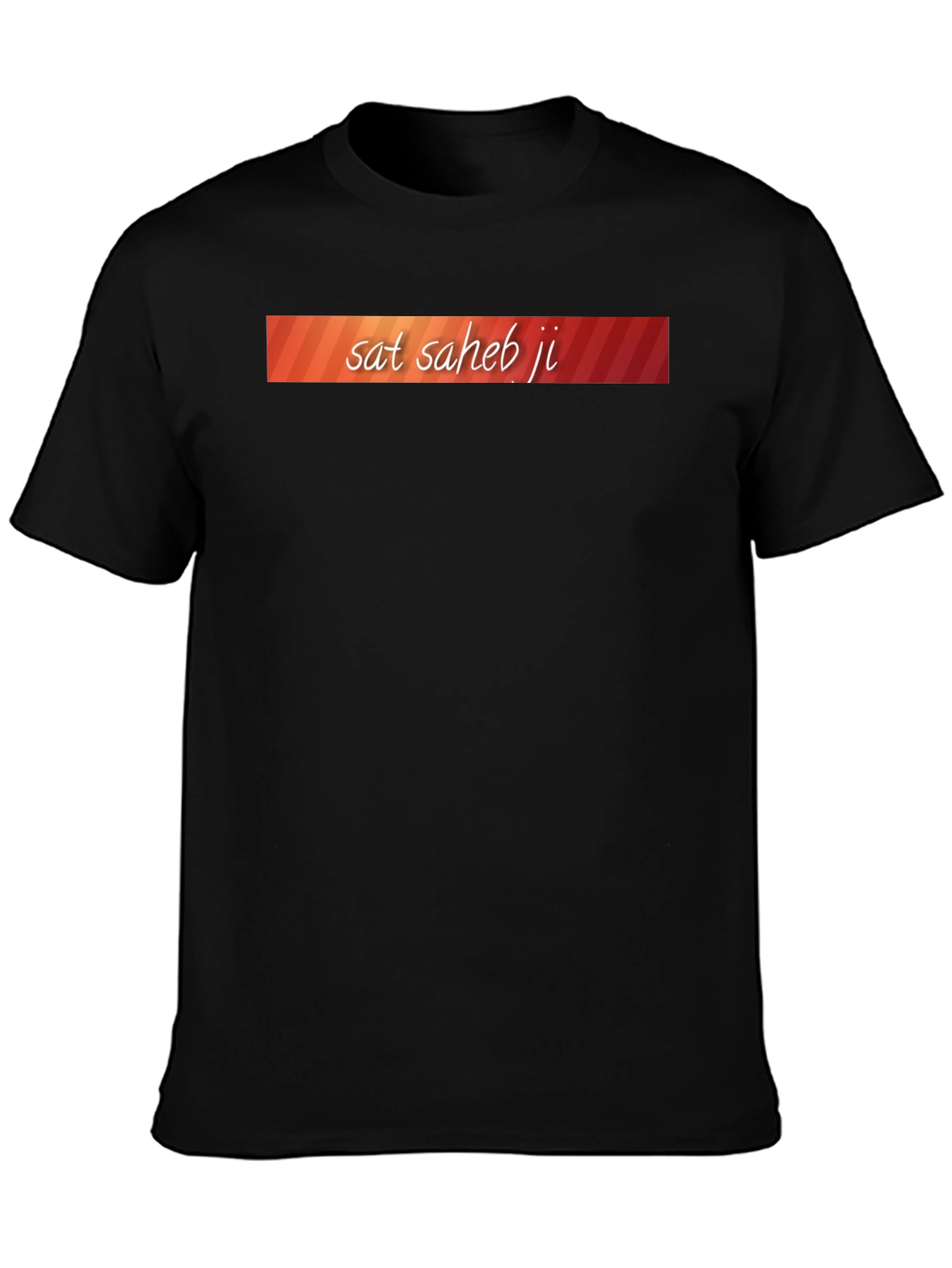 Sat Saheb Ji Graphic Tee - Stylish Casual Wear