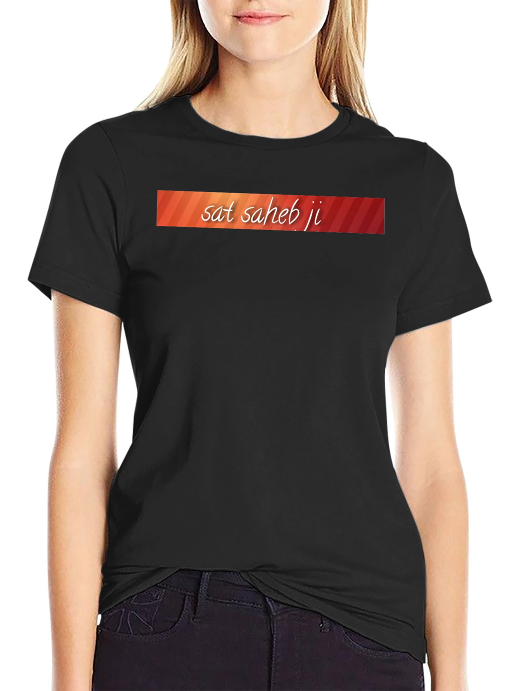 Sat Saheb Ji Graphic Tee - Stylish Casual Wear