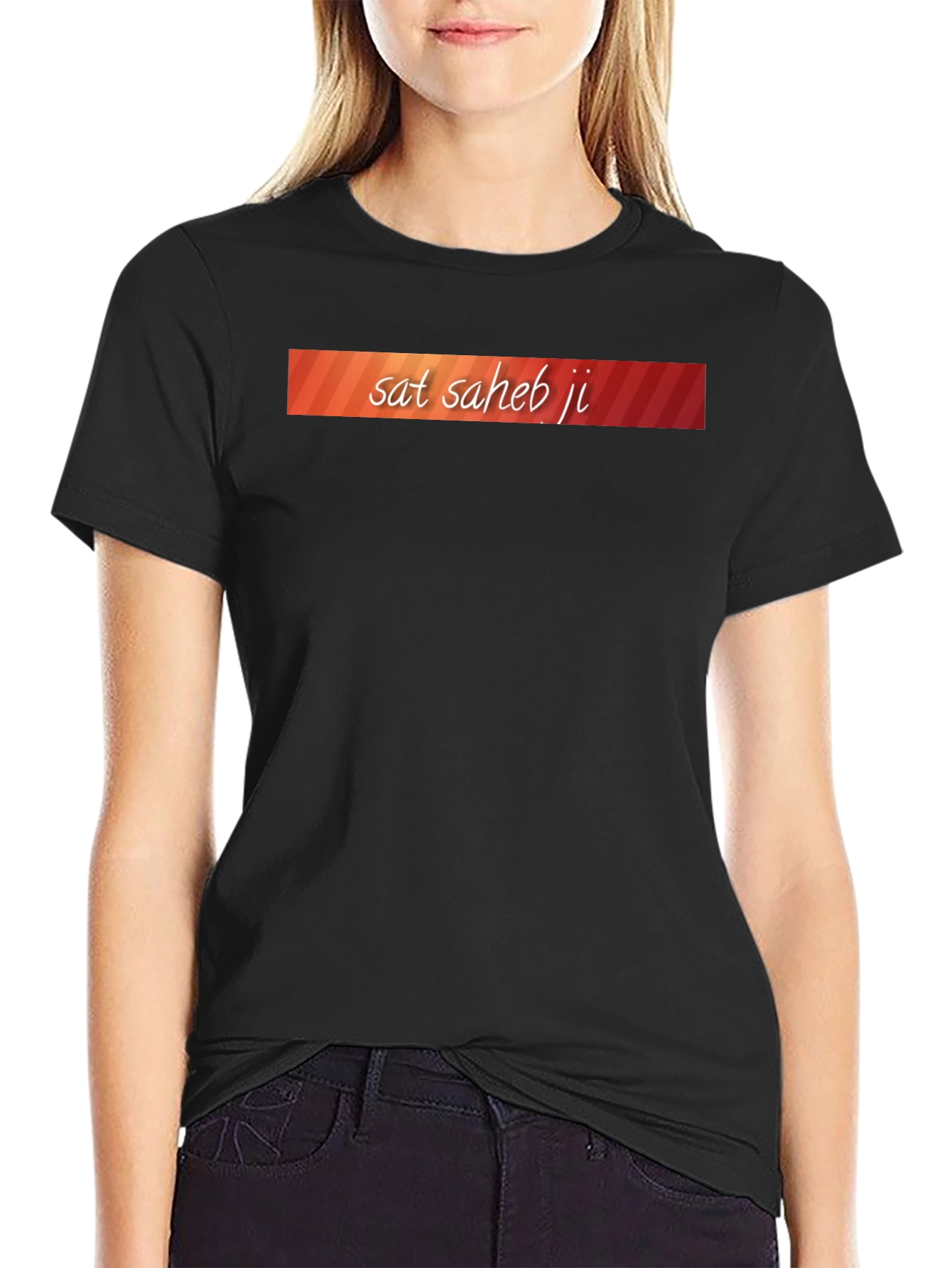 Sat Saheb Ji Graphic Tee - Stylish Casual Wear