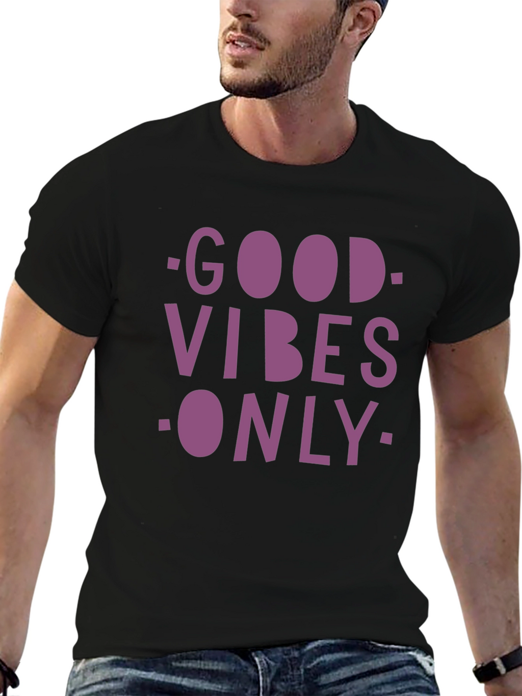 Good Vibes Only Graphic T-Shirt