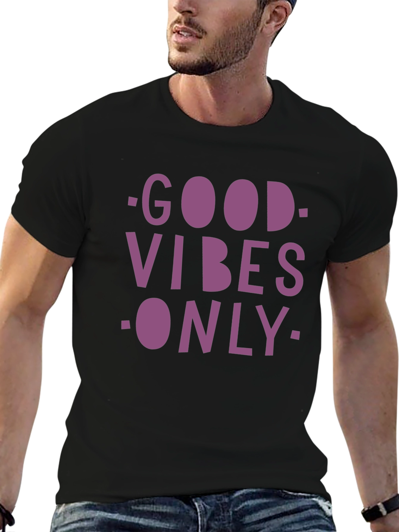 Good Vibes Only Graphic T-Shirt