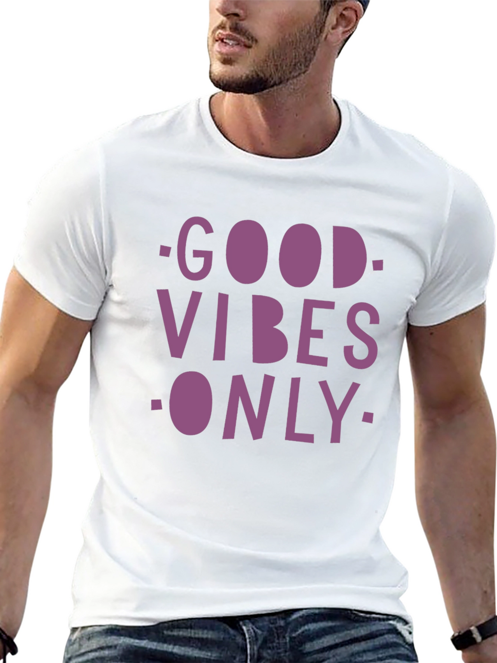 Good Vibes Only Graphic T-Shirt