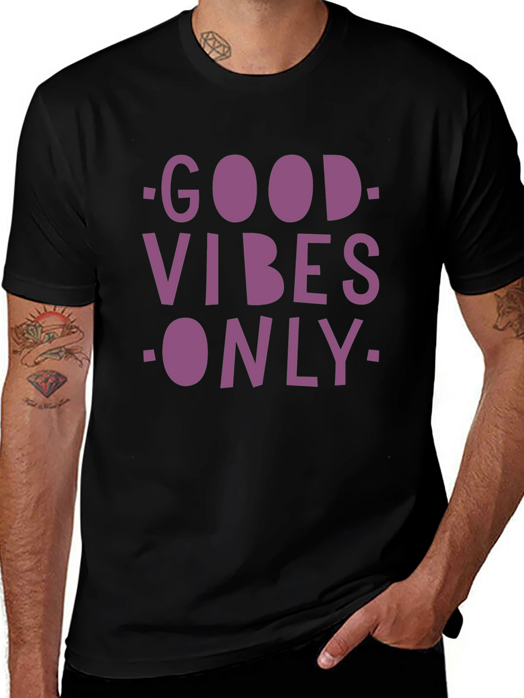 Good Vibes Only Graphic T-Shirt