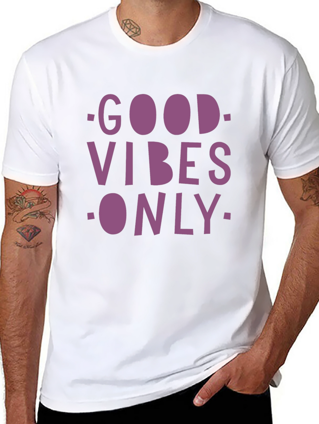 Good Vibes Only Graphic T-Shirt