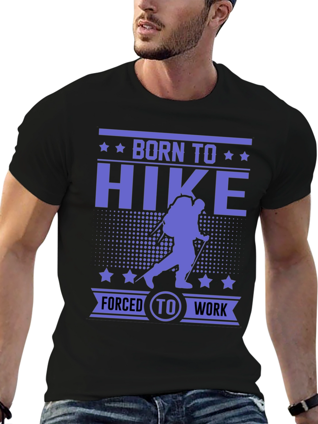 Born to Hike T-Shirt - Hiking Adventure Tee