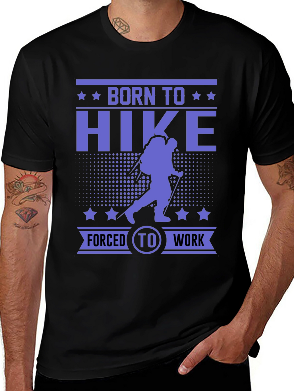 Born to Hike T-Shirt - Hiking Adventure Tee