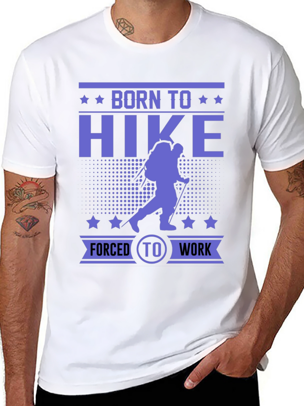 Born to Hike T-Shirt - Hiking Adventure Tee