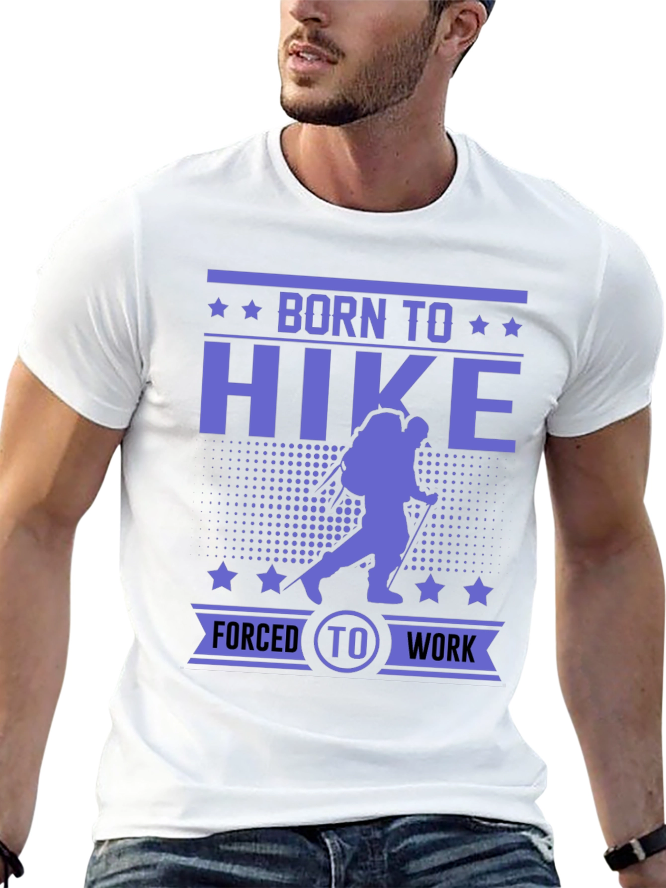 Born to Hike T-Shirt - Hiking Adventure Tee