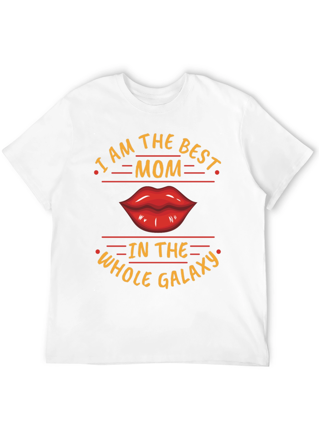 Best Mom Galaxy Graphic Tee - Black