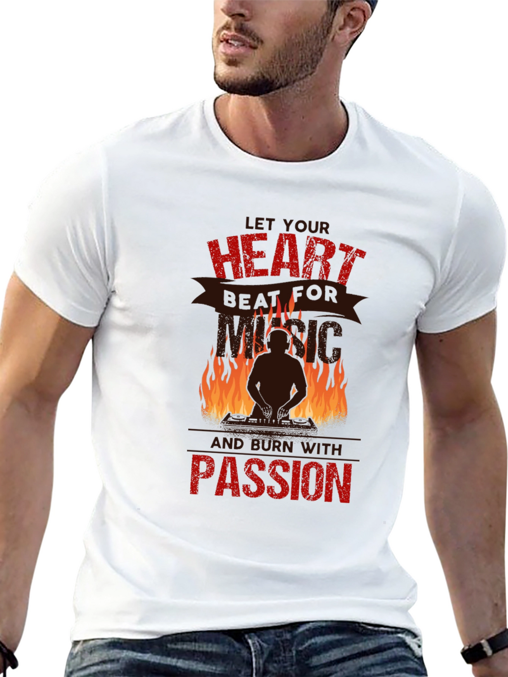 Heart Beats For Camping T-Shirt