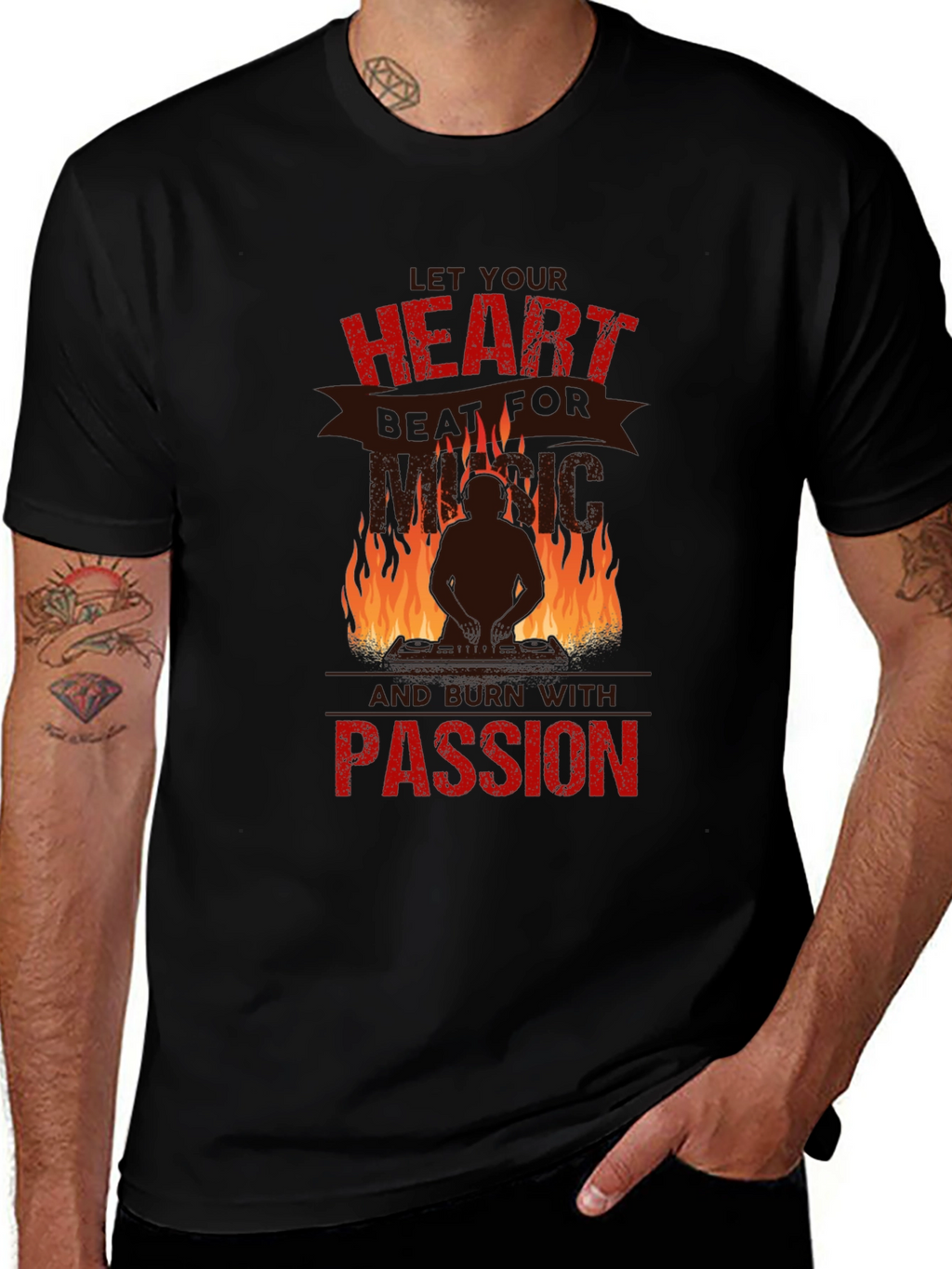 Heart Beats For Camping T-Shirt