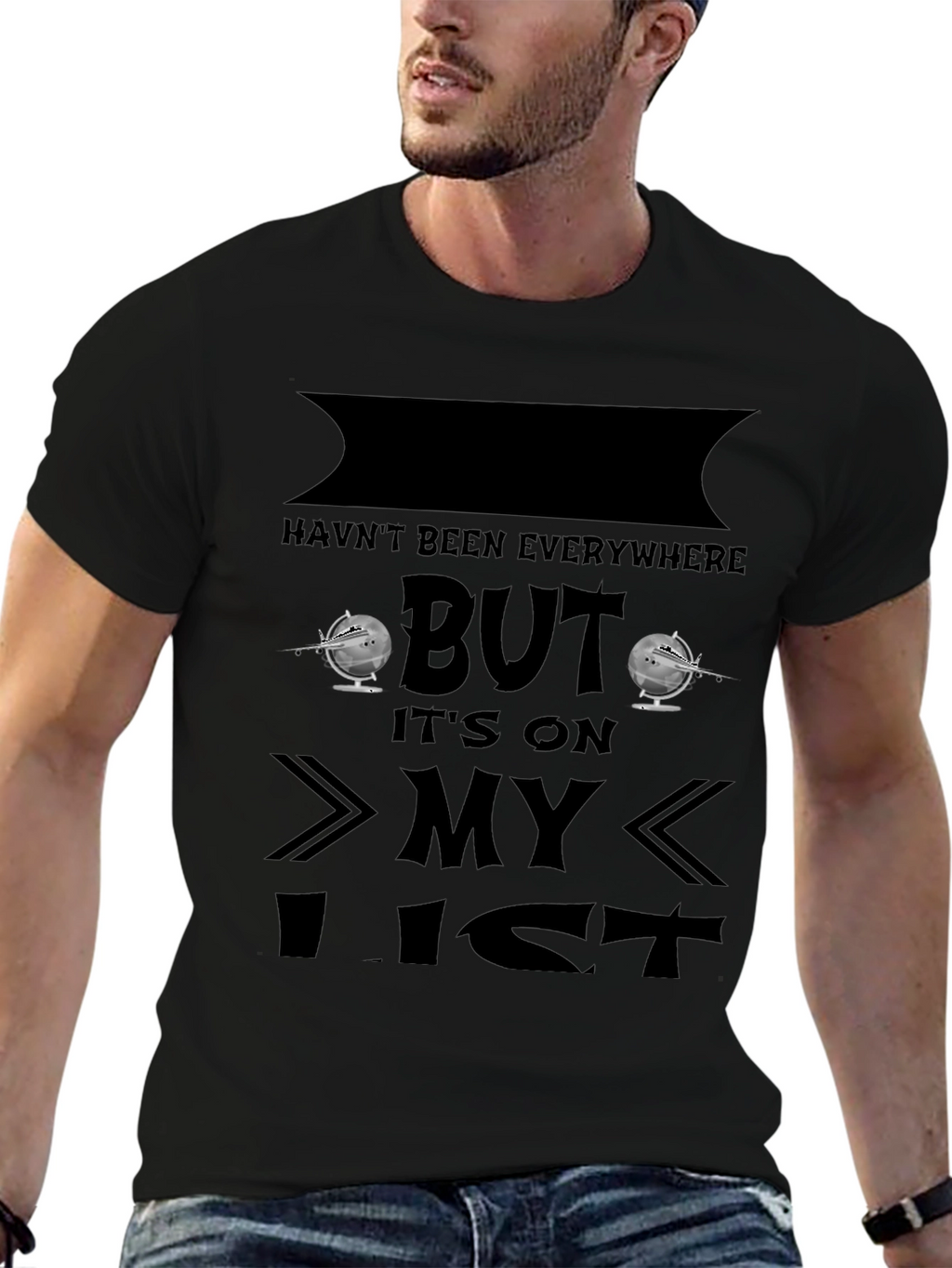 Travelers Bucket List Graphic Tee