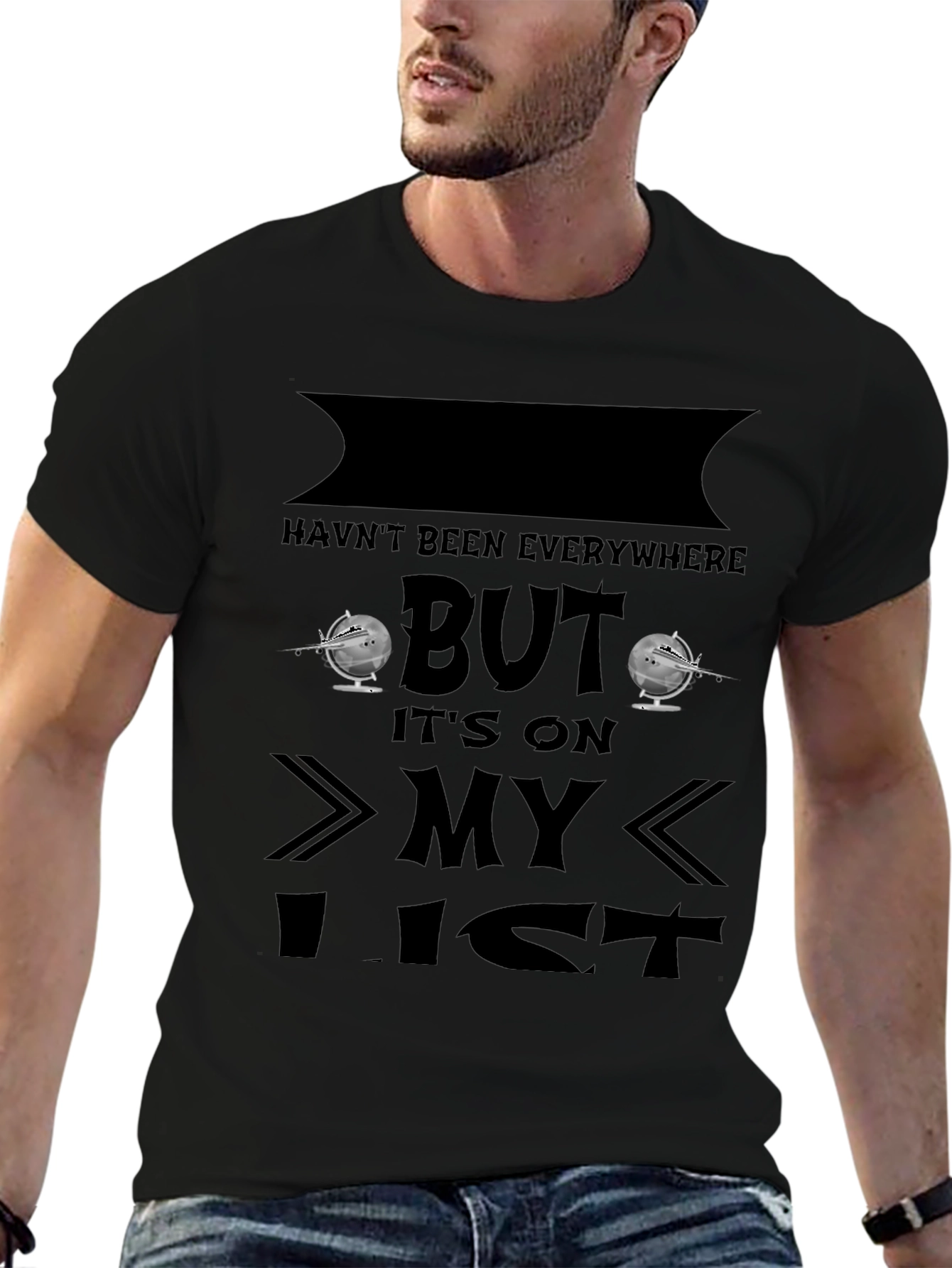 Travelers Bucket List Graphic Tee
