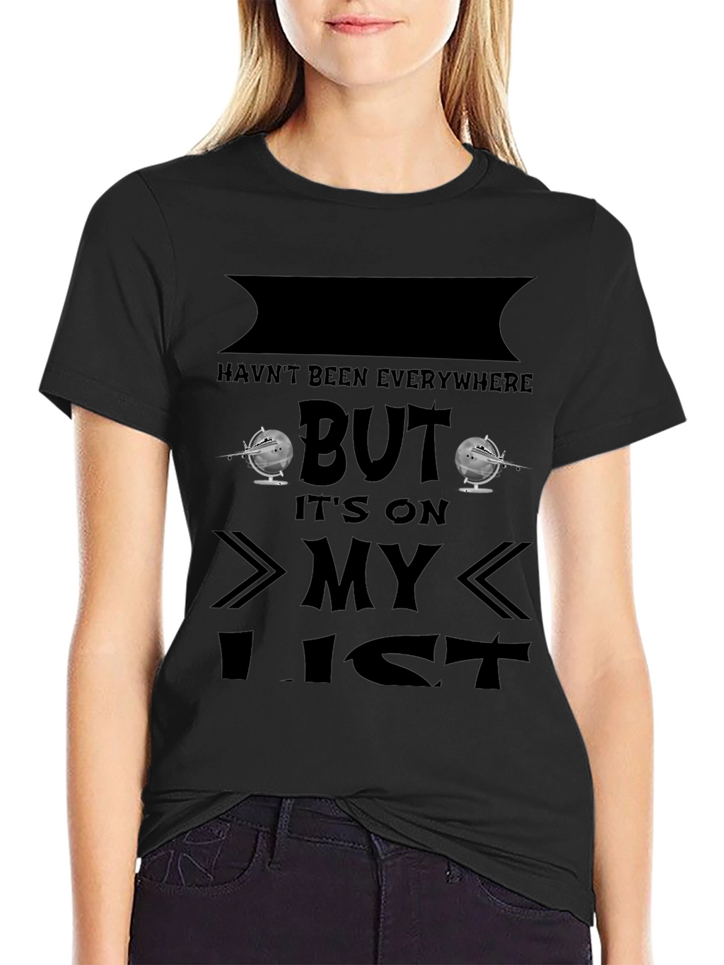 Travelers Bucket List Graphic Tee