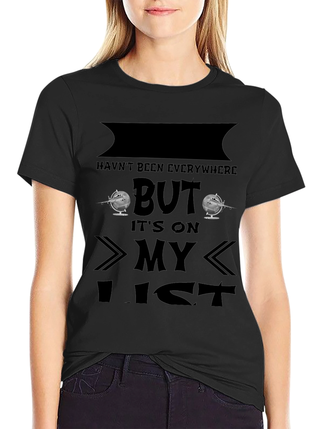 Travelers Bucket List Graphic Tee