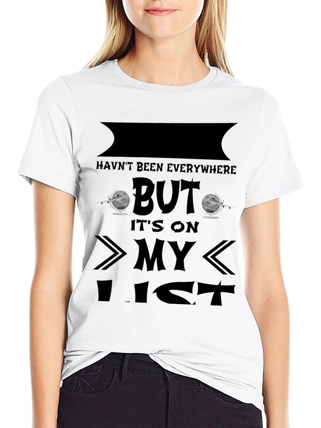Travelers Bucket List Graphic Tee