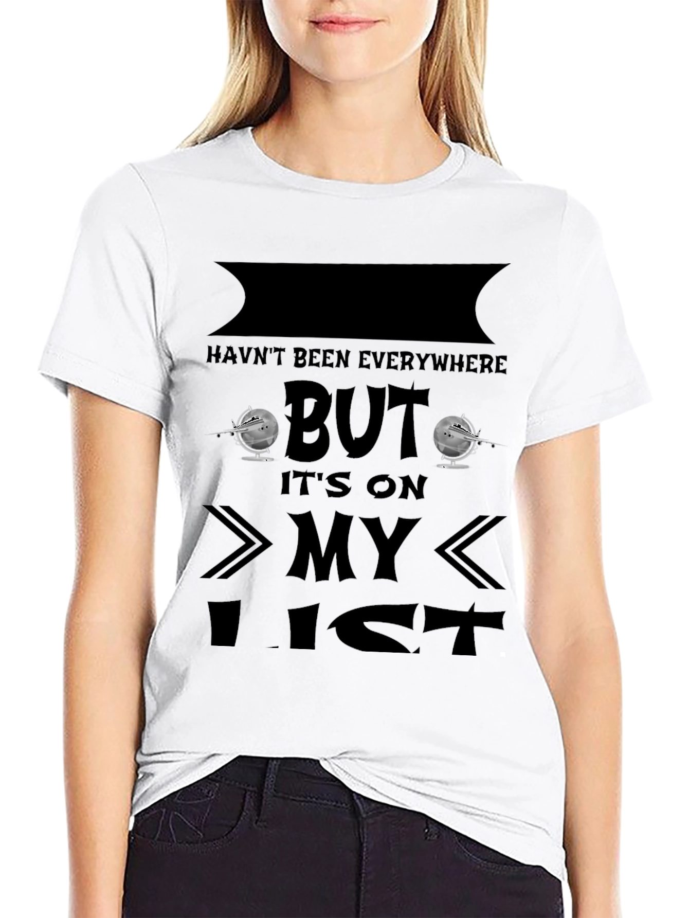 Travelers Bucket List Graphic Tee