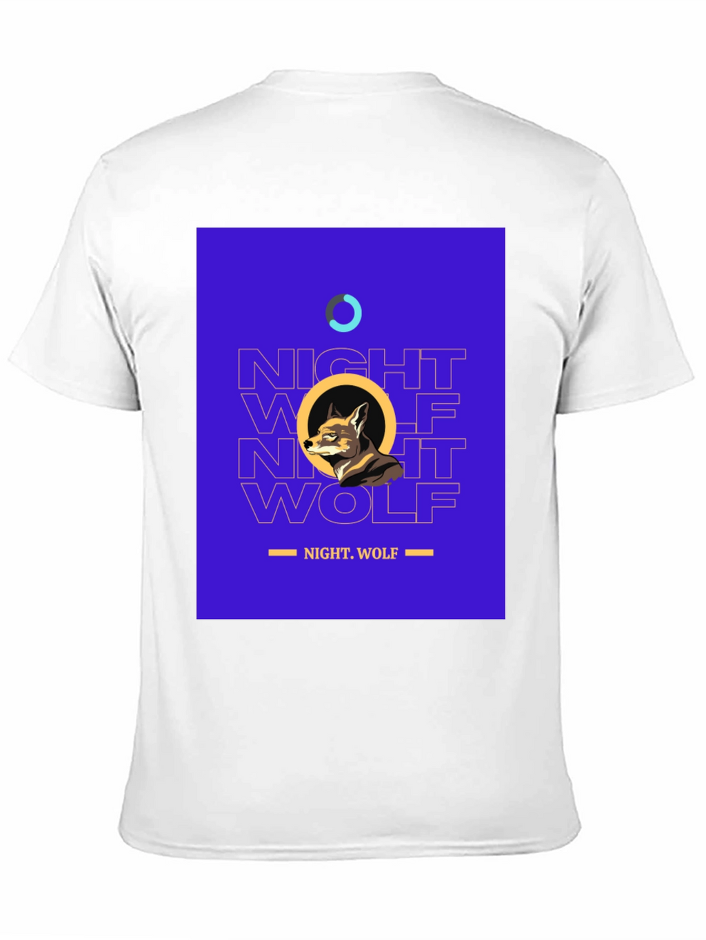 Night Wolf Graphic Tee - Stylish Mens T-Shirt