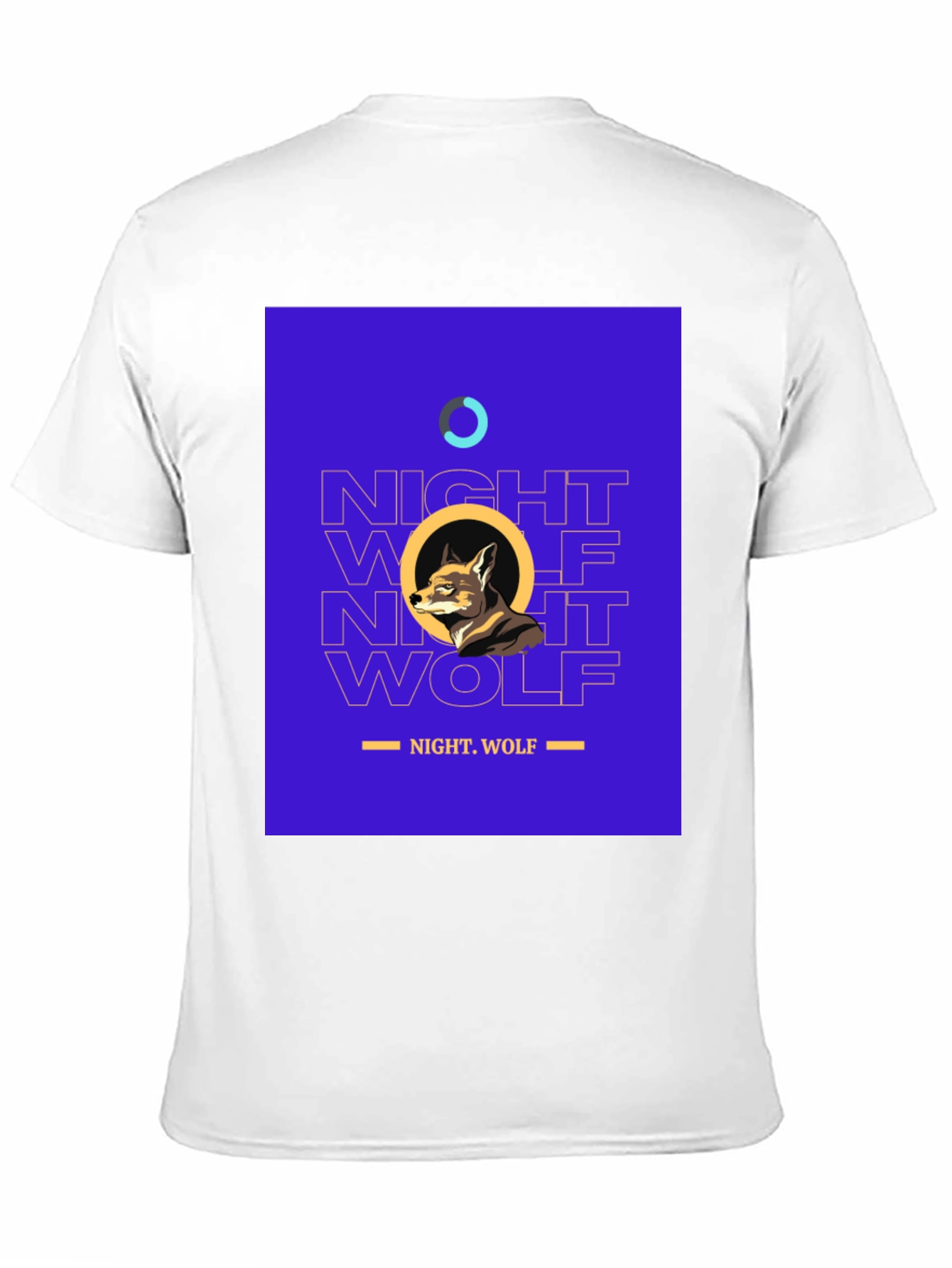 Night Wolf Graphic Tee - Stylish Mens T-Shirt