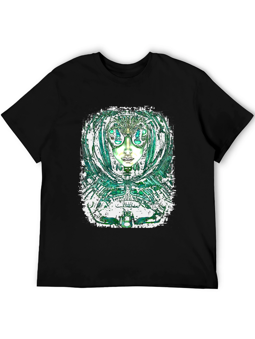 Abstract Alien Graphic Tee