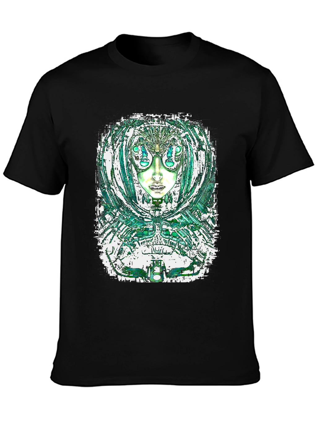Abstract Alien Graphic Tee