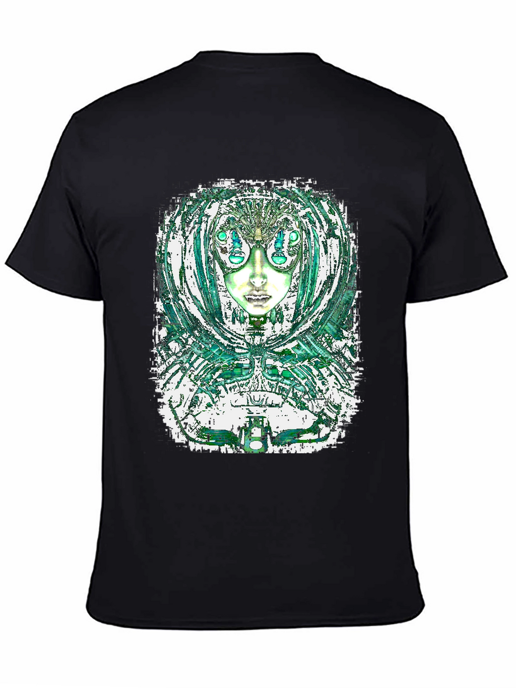 Abstract Alien Graphic Tee